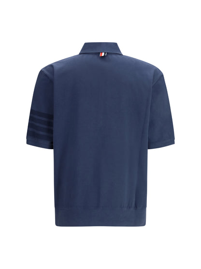 Polo Shirt Cotton Navy