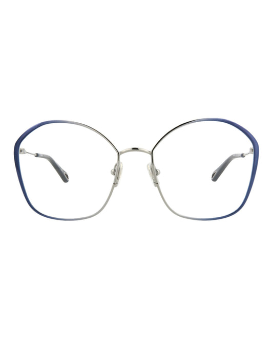 Chloé Round-Frame Metal Optical Frames by Carro Luxury Maison