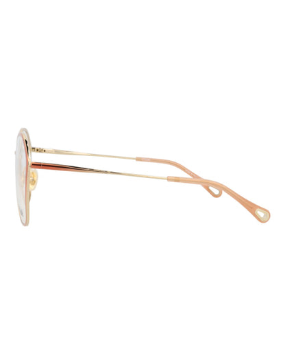 Chloé Round-Frame Metal Optical Frames