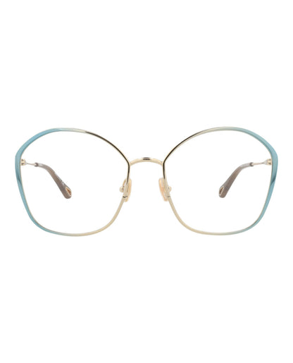 Chloé Square-Frame Metal Optical Frames