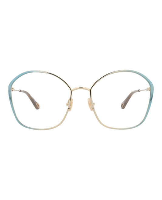 Chloé Square-Frame Metal Optical Frames