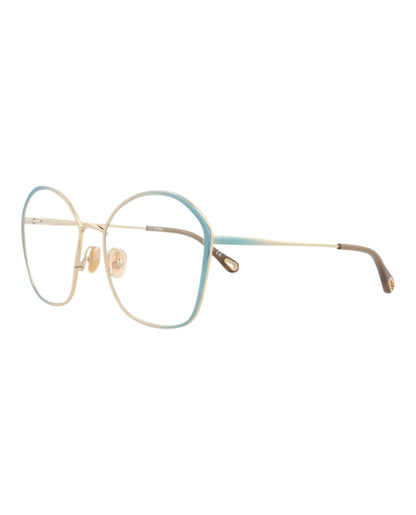 Chloé Square-Frame Metal Optical Frames