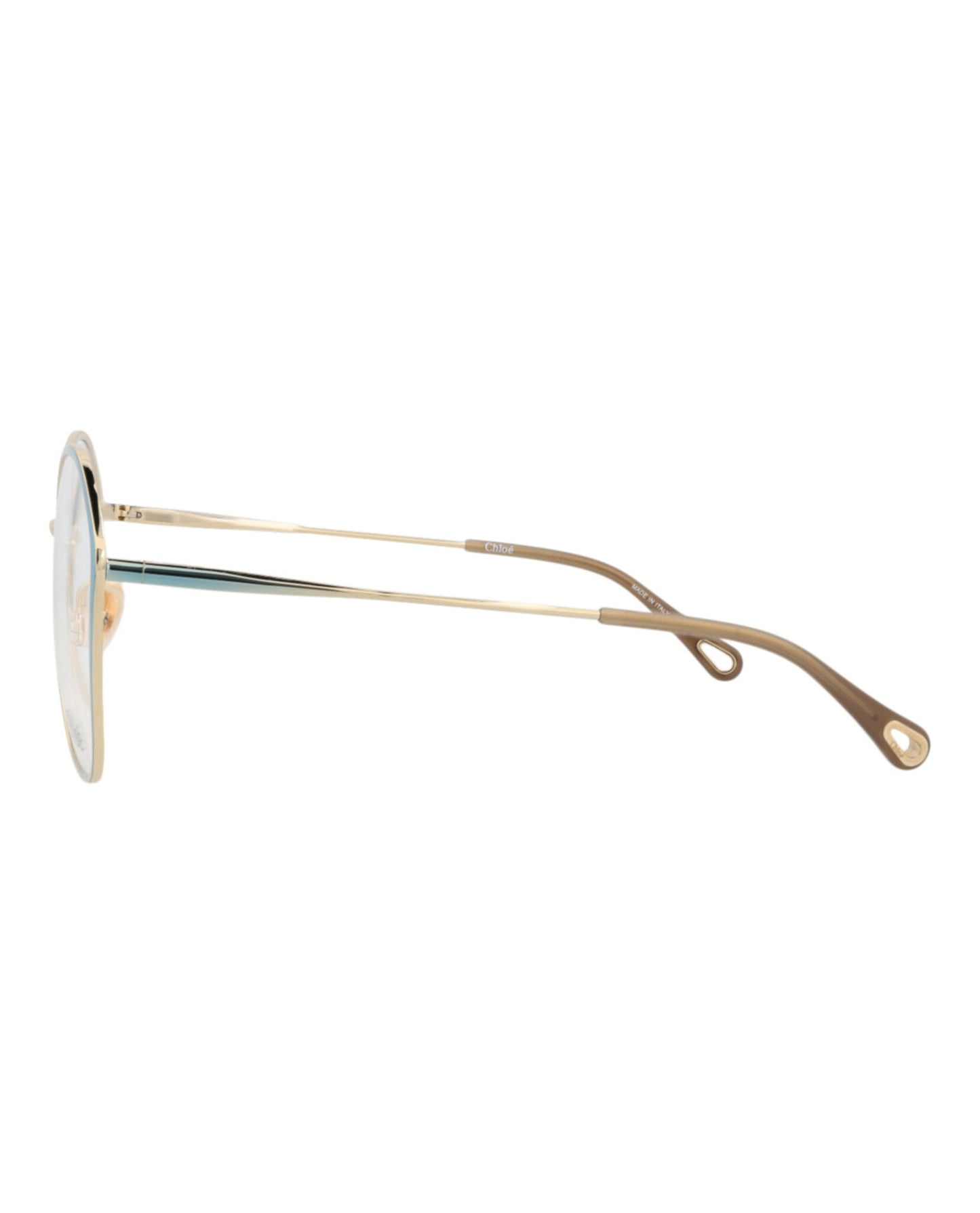 Chloé Square-Frame Metal Optical Frames