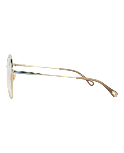 Chloé Square-Frame Metal Optical Frames