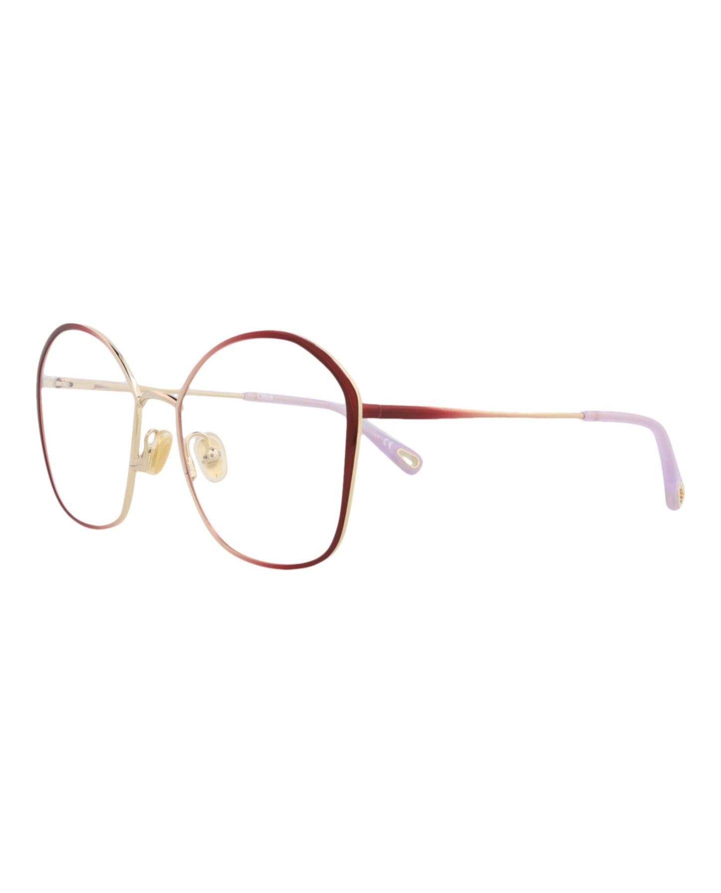 Chloé Square-Frame Metal Optical Frames