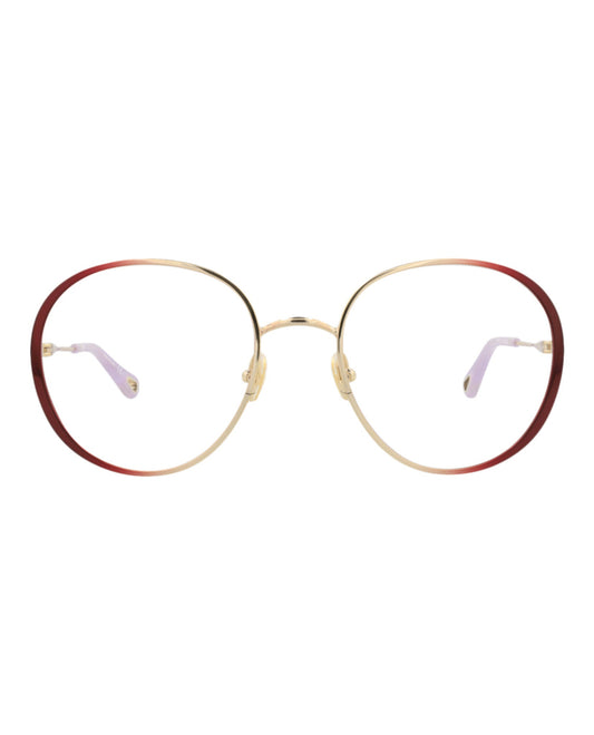 Chloé Round-Frame Metal Optical Frames