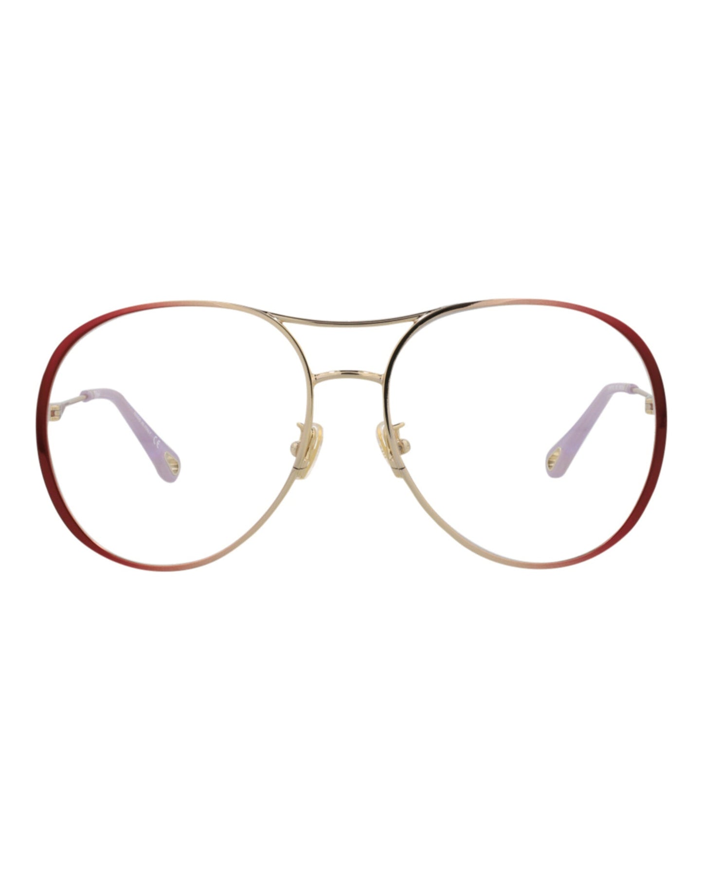 Chloé Aviator-Frame Metal Optical Frames by Carro Luxury Maison