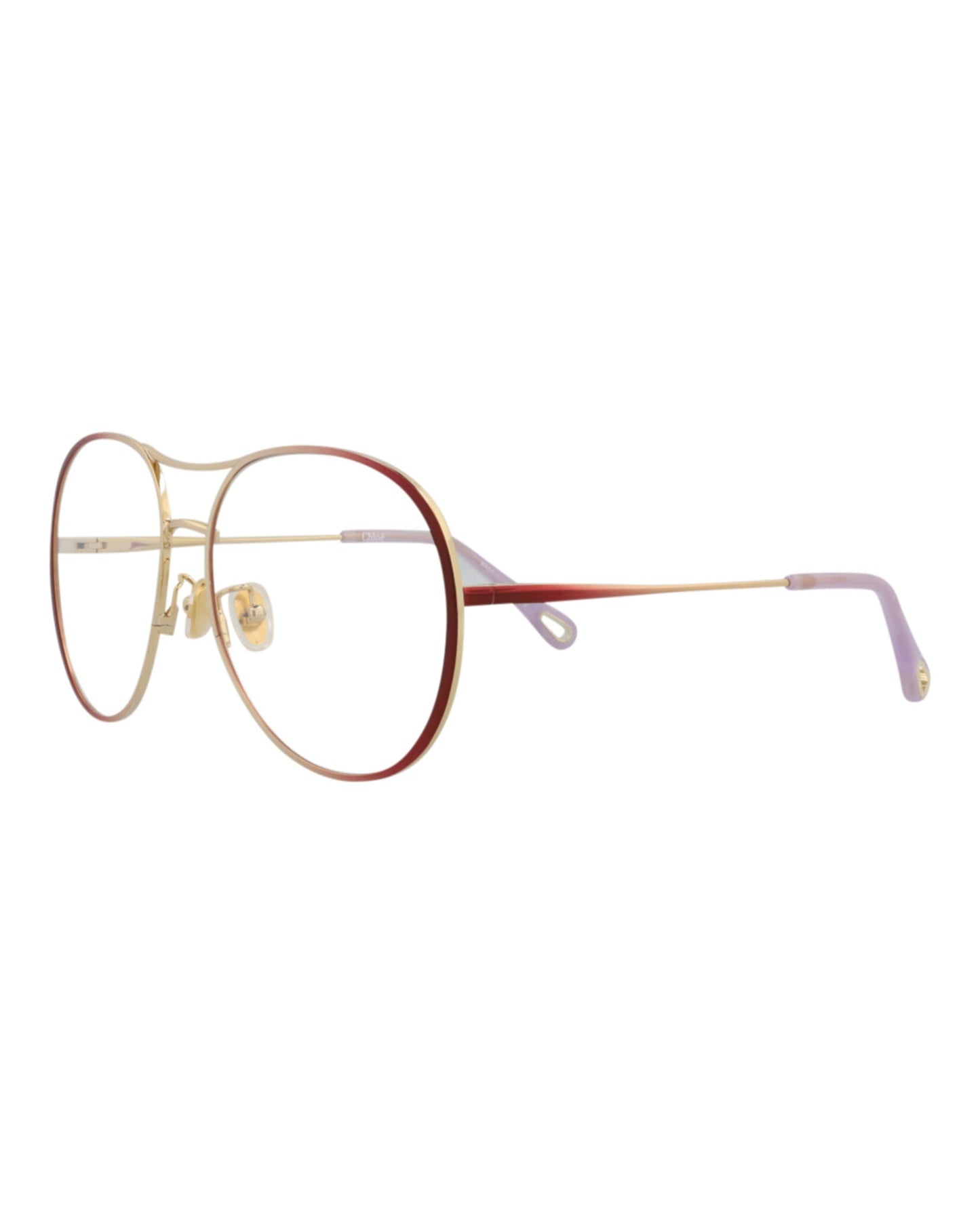 Chloé Aviator-Frame Metal Optical Frames by Carro Luxury Maison