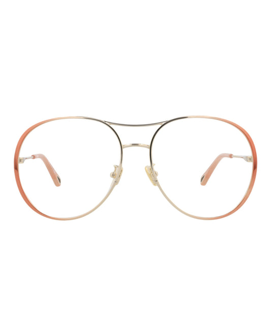 Chloé Aviator-Frame Metal Optical Frames