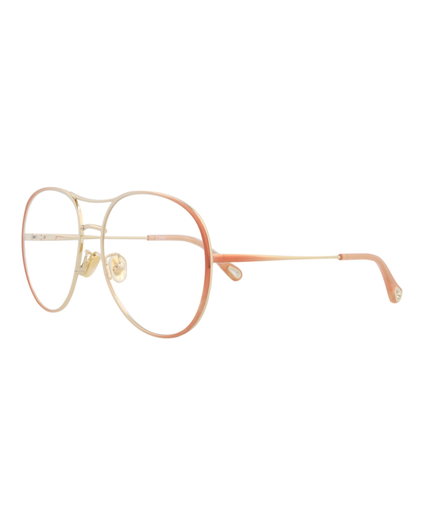 Chloé Aviator-Frame Metal Optical Frames