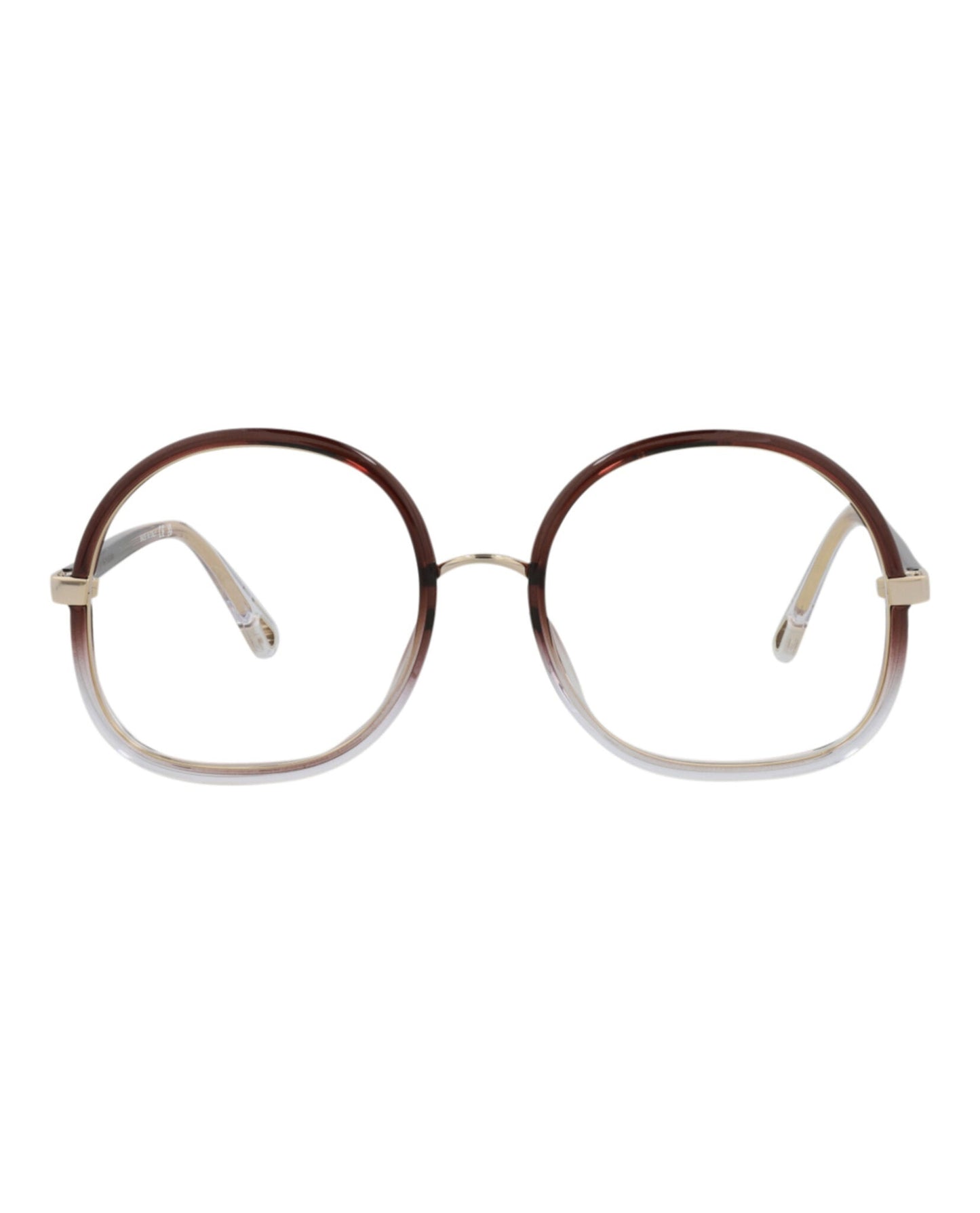 Chloé Round-Frame Injection Optical Frames by Carro Luxury Maison