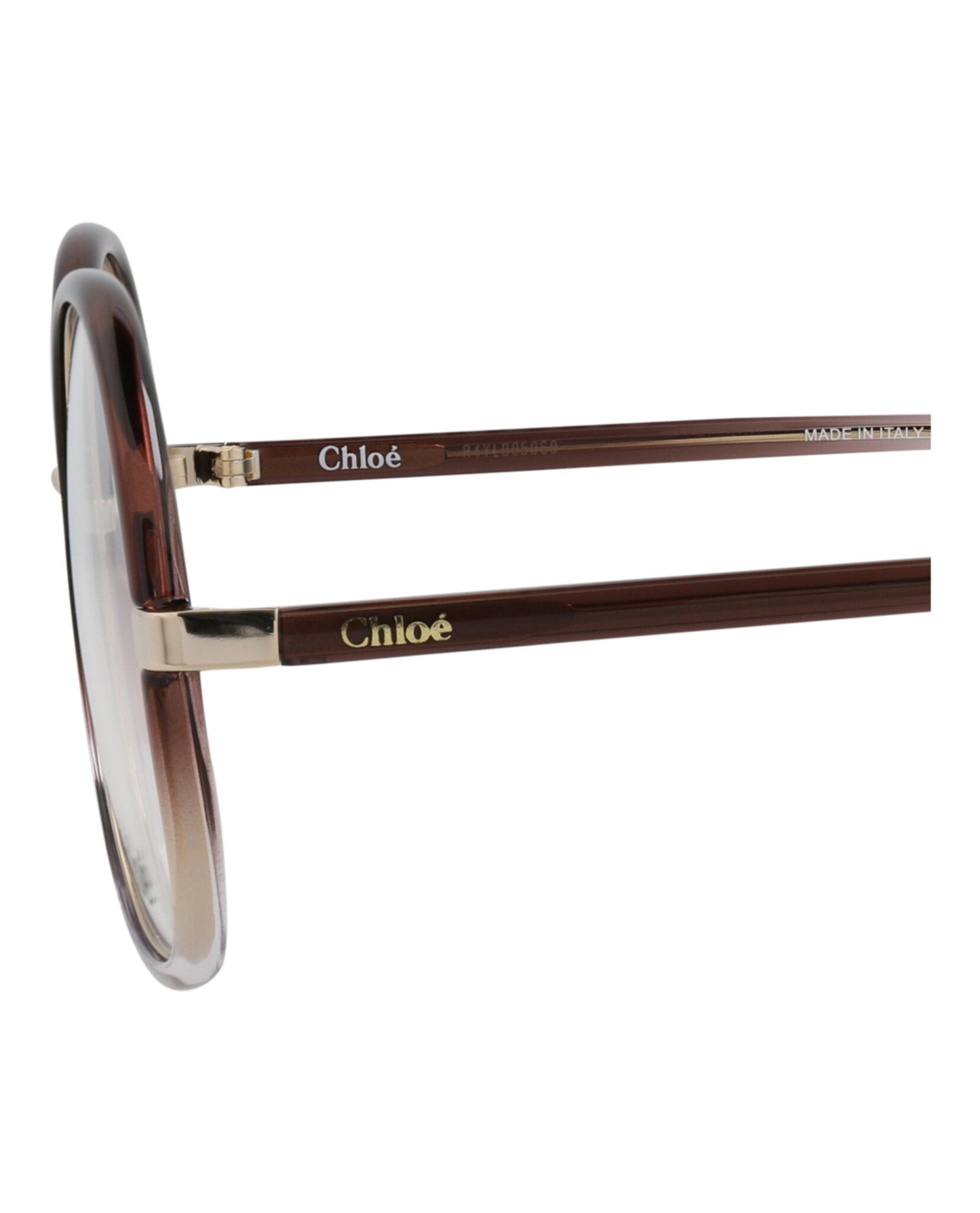 Chloé Round-Frame Injection Optical Frames by Carro Luxury Maison