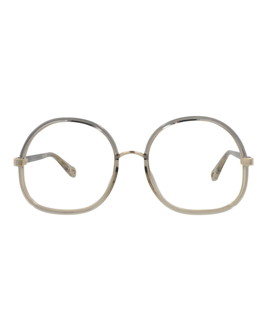 Chloé Round-Frame Injection Optical Frames by Carro Luxury Maison