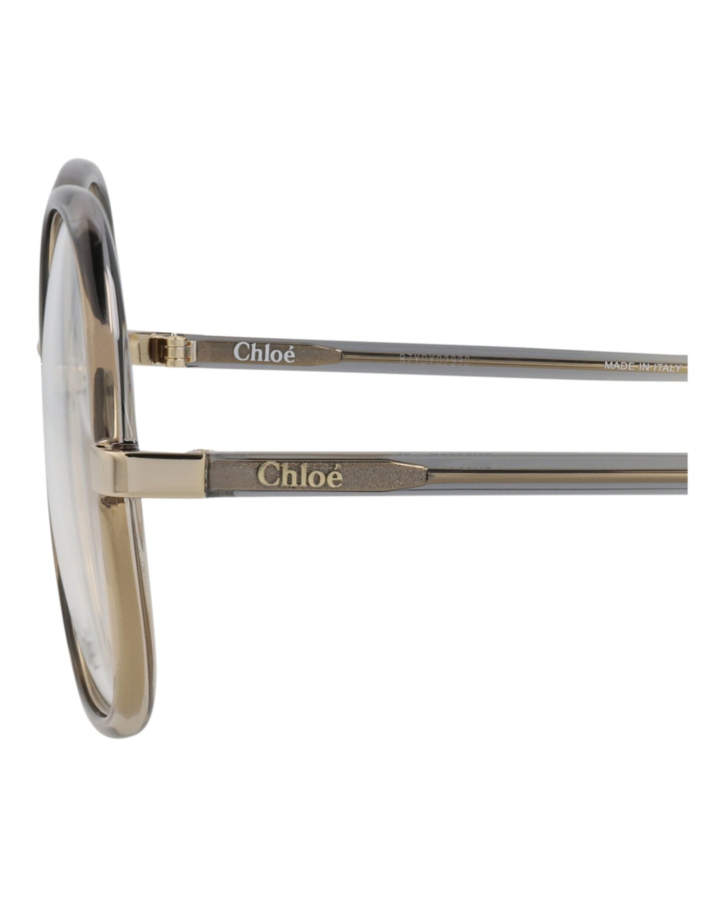 Chloé Round-Frame Injection Optical Frames by Carro Luxury Maison