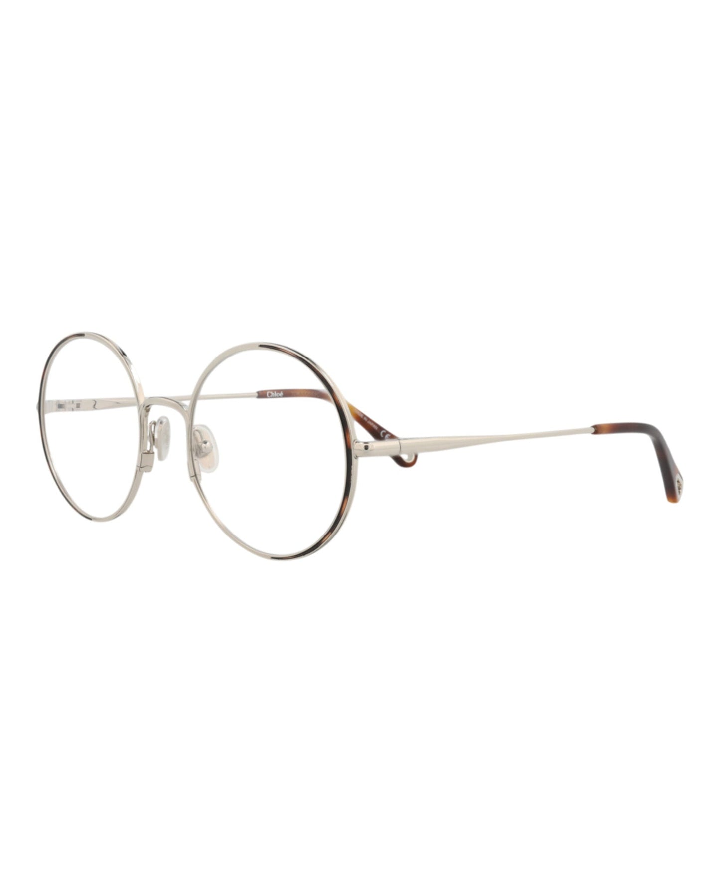 Chloé Round-Frame Metal Optical Frames