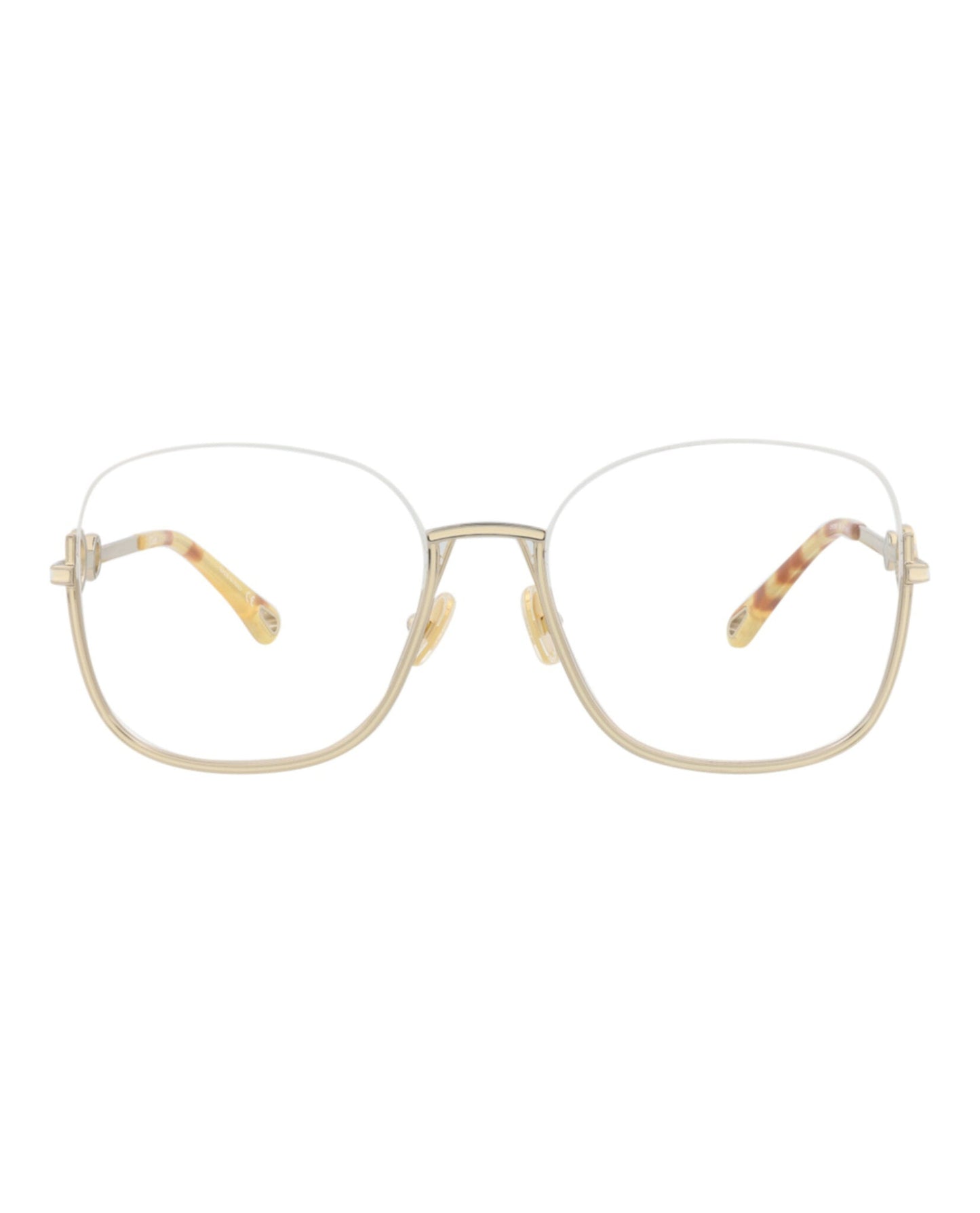 Chloé Square-Frame Metal Optical Frames