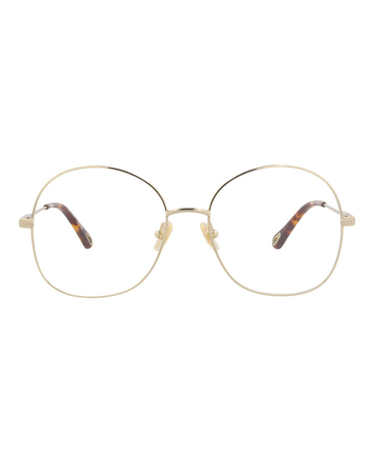 Chloé Round-Frame Metal Optical Frames