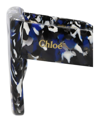 Chloé Square-Frame Recycled Acetate Sunglasses