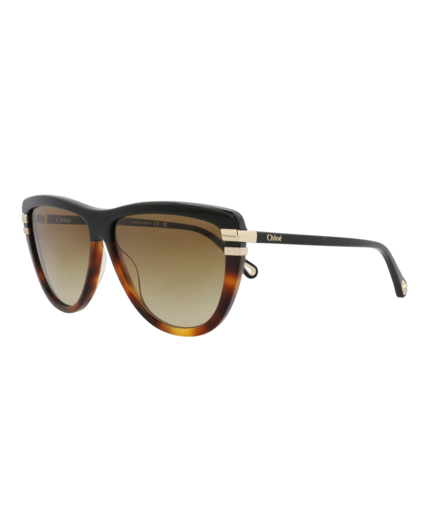 Chloé Square-Frame Recycled Acetate Sunglasses