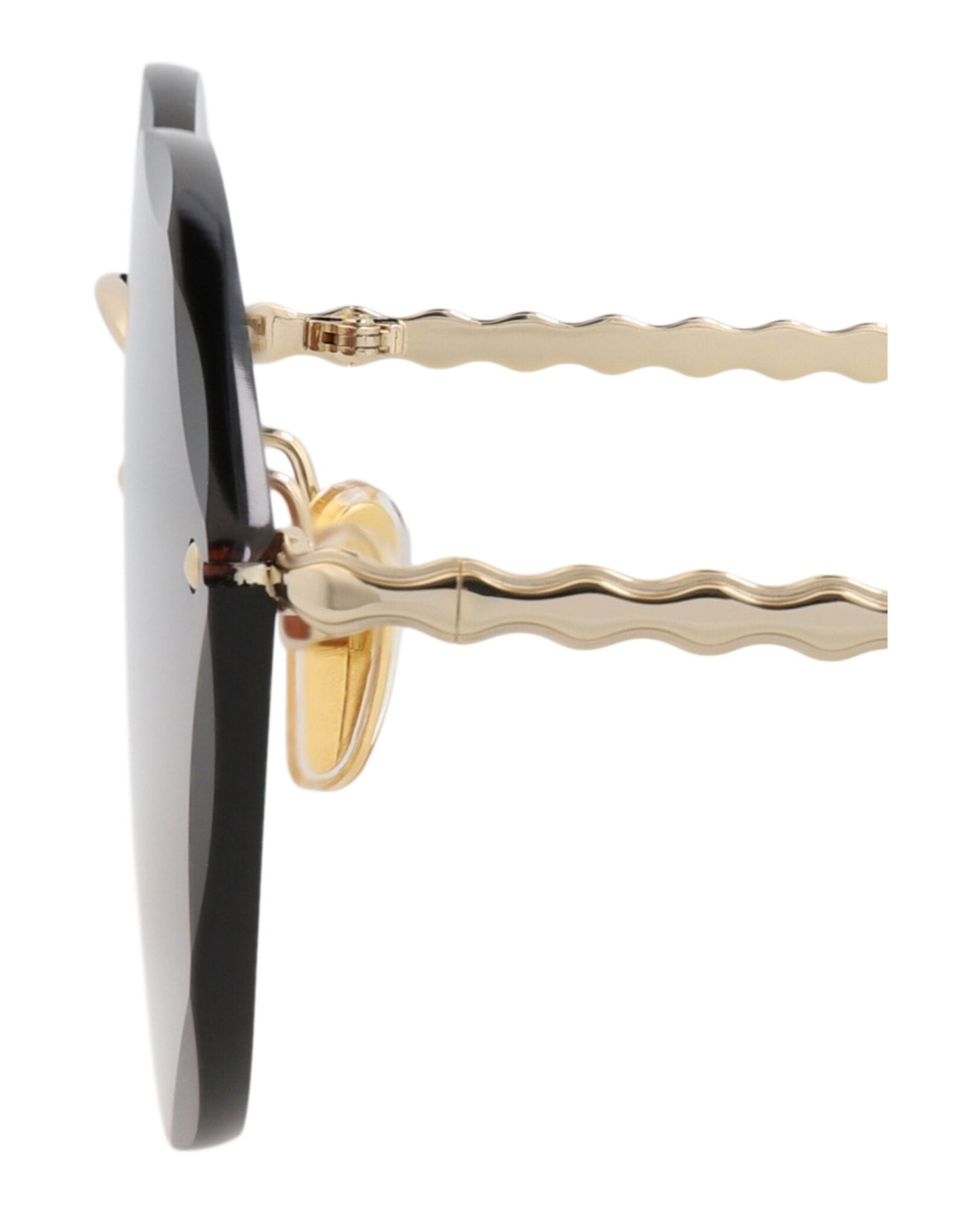 Chloé Cat Eye-Frame Metal Sunglasses
