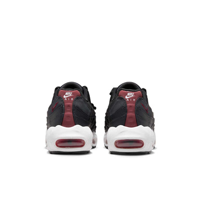 Nike Grade School Air Max 95 Recraft Gs 'Anthracite Team Red' Sneakers