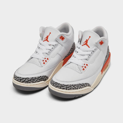 [ck9246-121] Womens Air Jordan Retro 3 'georgia Peach'