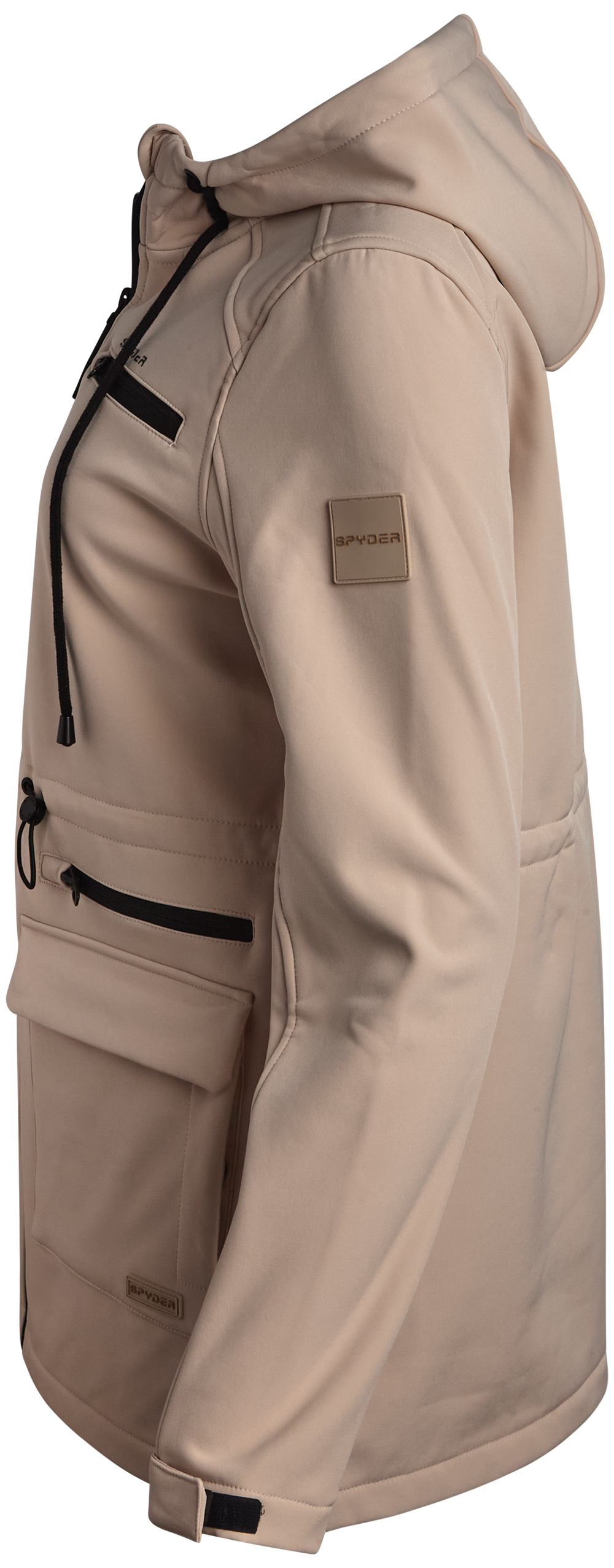 Spyder Womens Long Softshell Jacket - Clay