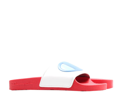 Champion Life IPO Color Block Women's Slides — White/Multi