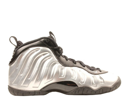 Nike Little Posite One KSA Big Kids Basketball Shoes Chrome/White-Black