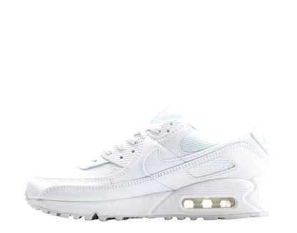 Nike Air Max 90 Men Running Sneakers White/White-White-Wolf Grey