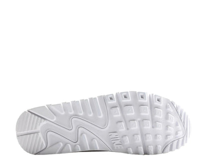 Nike Air Max 90 Men Running Sneakers White/White-White-Wolf Grey