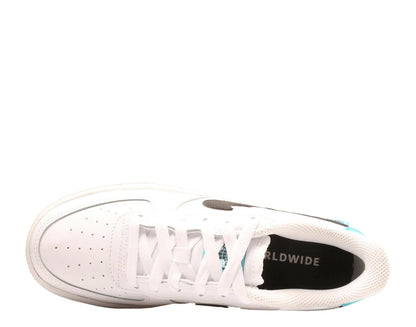 Nike Air Force 1 WW Big Kids Basketball Shoes White/Black-Blue Fury