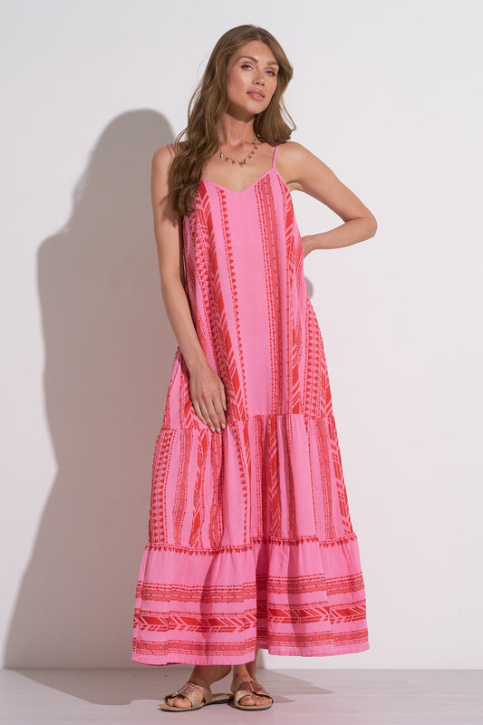 Tulum Maxi Red Two Tone
