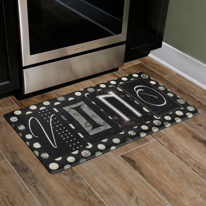 Oversized 20"x36" Feel at Ease Anti-Fatigue Kitchen Mat (Vino)