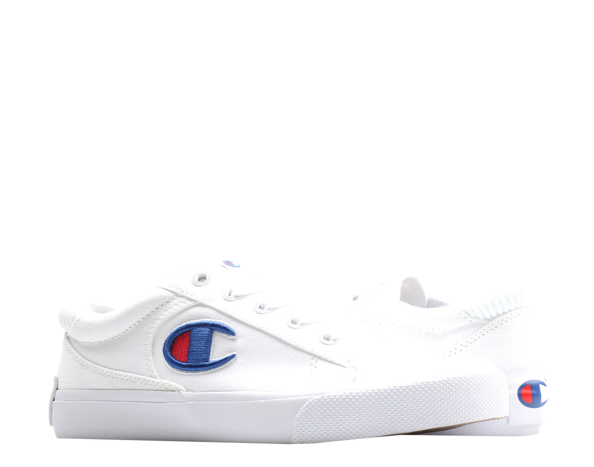 Champion Life Fringe Lo Big Kids' (GS) Sneakers — White Canvas Low-Top