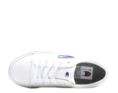 Champion Life Fringe Lo Big Kids' (GS) Sneakers — White Canvas Low-Top