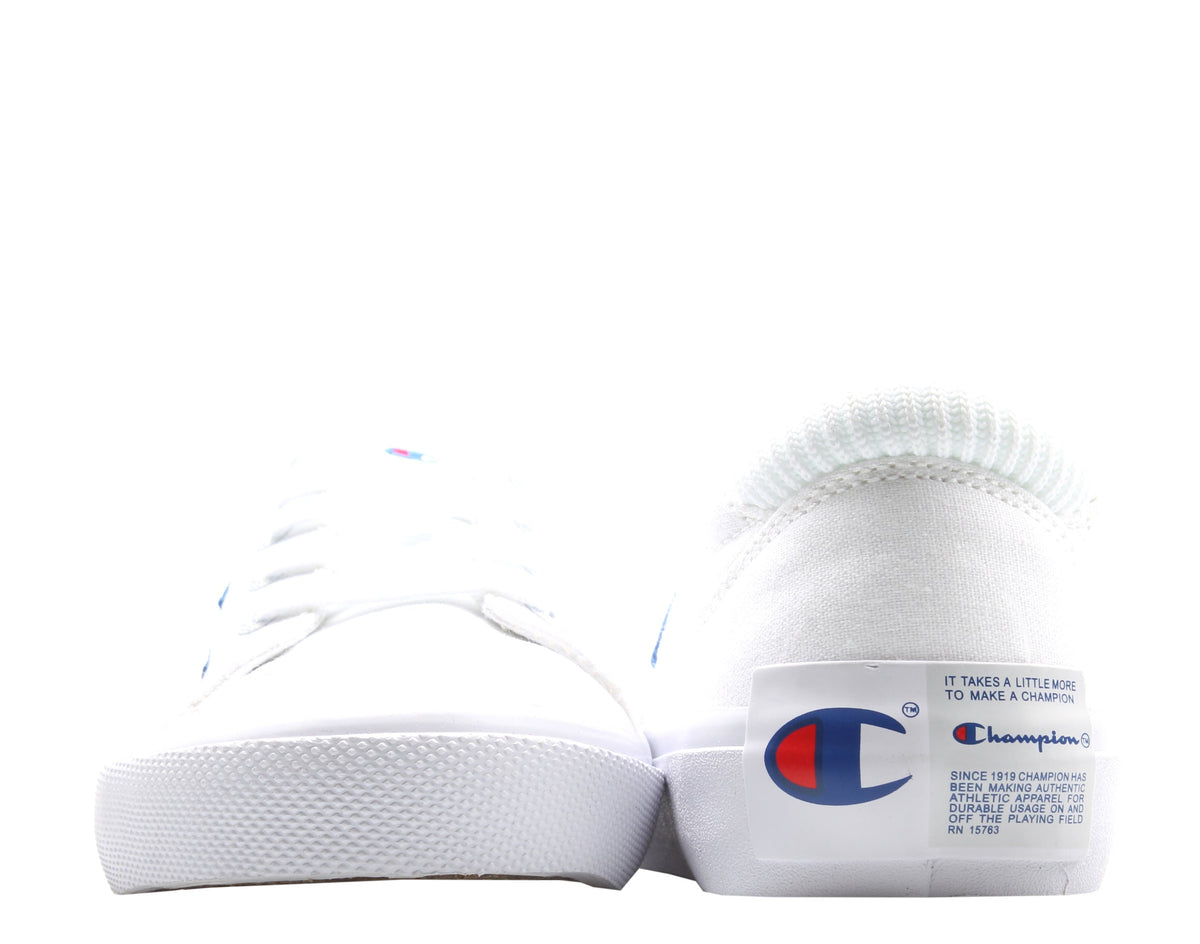Champion Life Fringe Lo Big Kids' (GS) Sneakers — White Canvas Low-Top