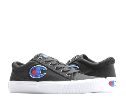 Champion Life Fringe Lo Big Kids' (GS) Sneakers — Black Canvas Low-Top