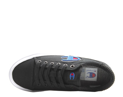 Champion Life Fringe Lo Big Kids' (GS) Sneakers — Black Canvas Low-Top