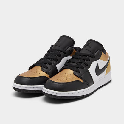 [cq9487-700] Grade School Air Jordan Retro 1 Low Gs 'gold Toe'