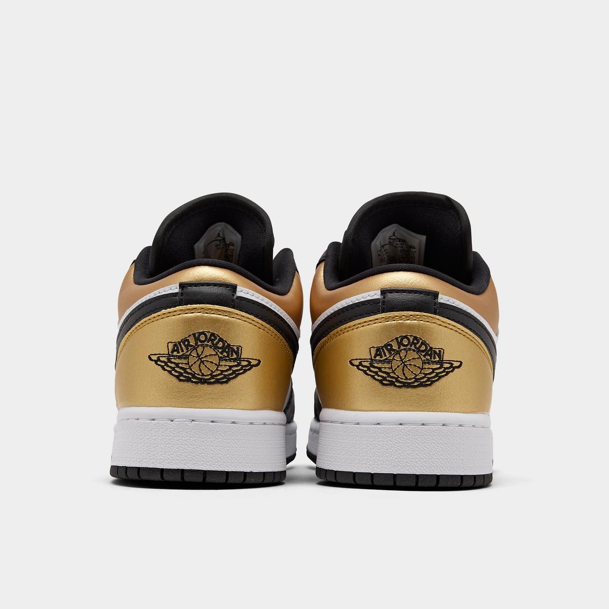 [cq9487-700] Grade School Air Jordan Retro 1 Low Gs 'gold Toe'