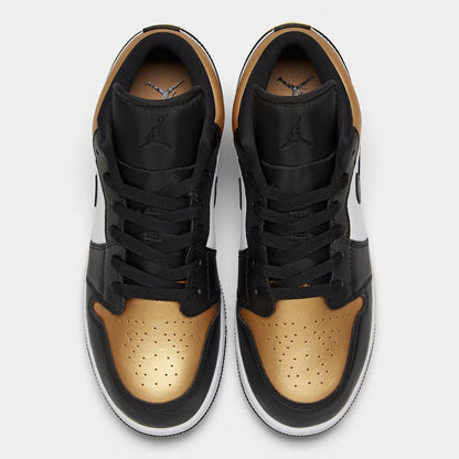 [cq9487-700] Grade School Air Jordan Retro 1 Low Gs 'gold Toe'