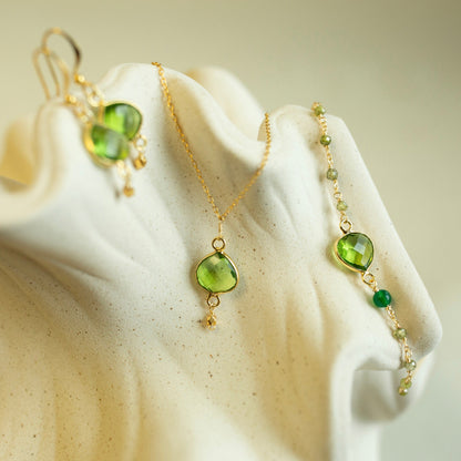 Peridot Ballet Bracelet