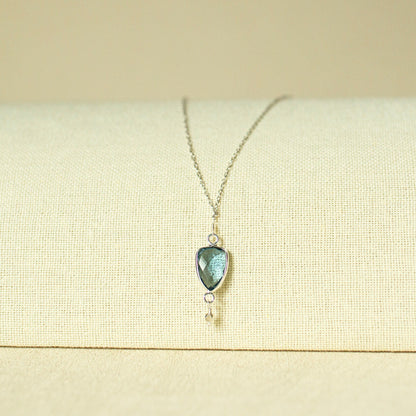 London Blue Silver Isla Necklace
