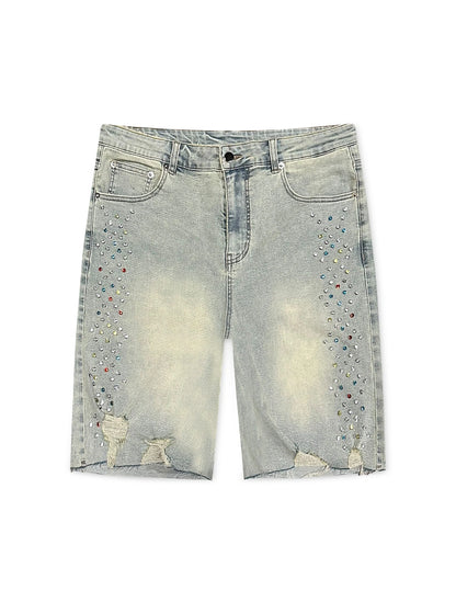 Concept LA "Elliot" Jean Shorts - Vintage Blue Wash