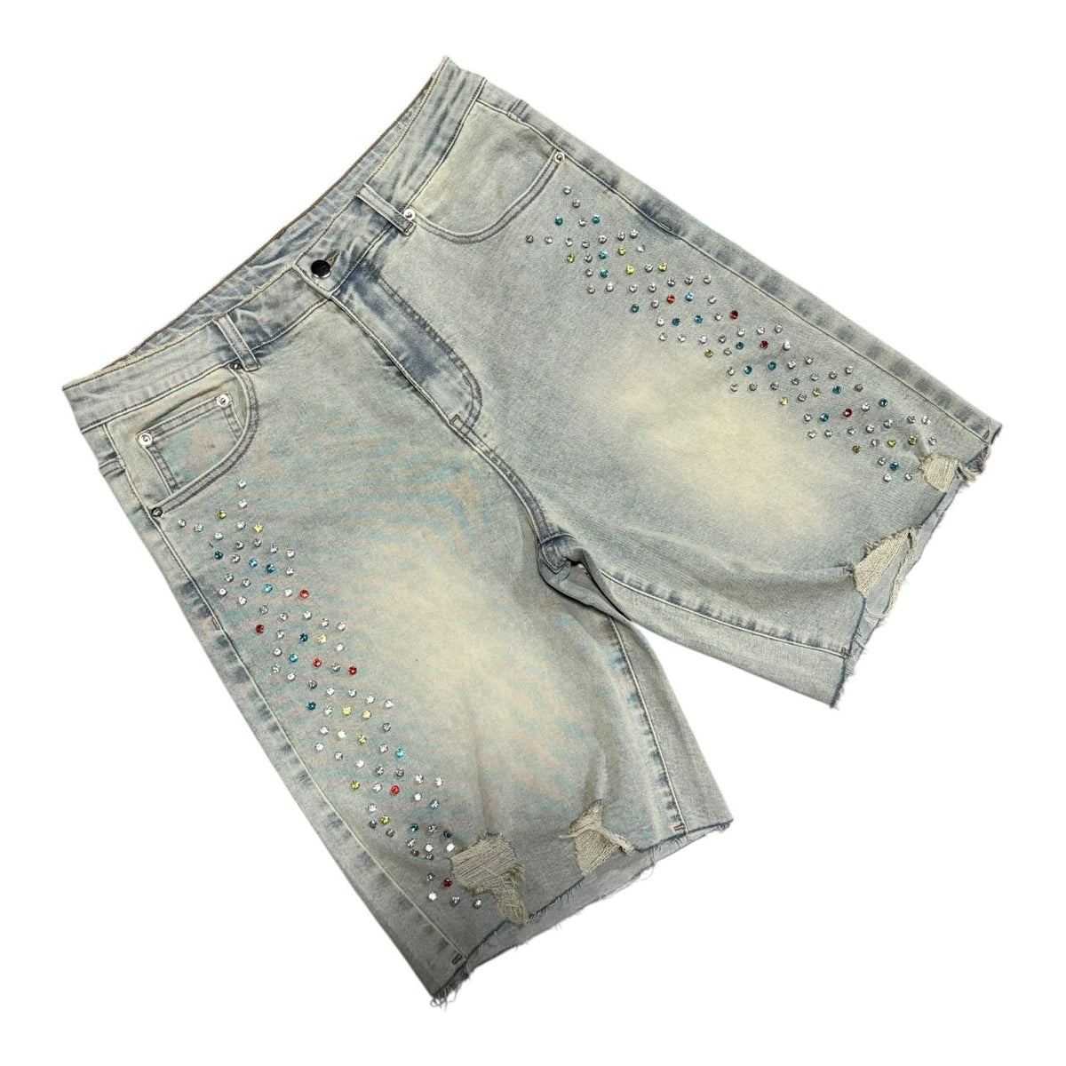 Concept LA "Elliot" Jean Shorts - Vintage Blue Wash