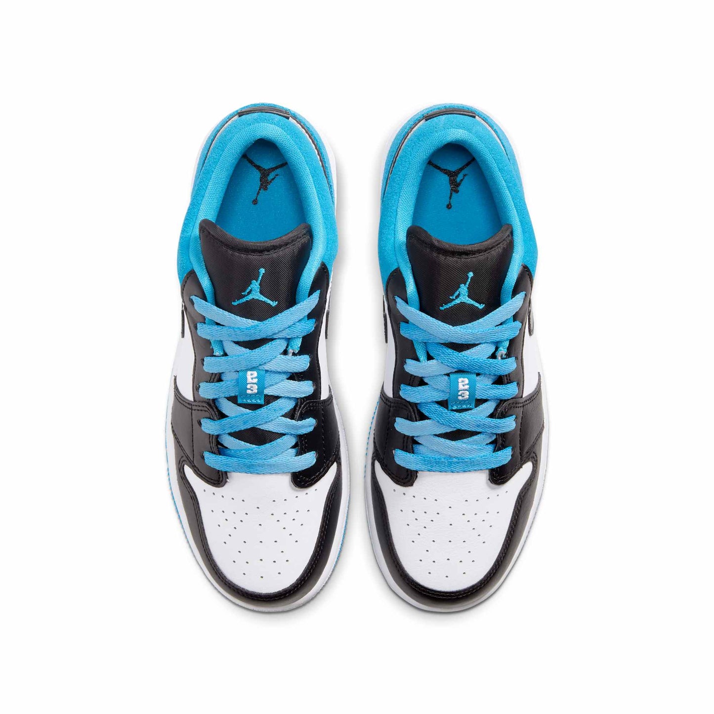 Grade School Air Jordan Retro 1 Low 'Laser Blue' (Gs)