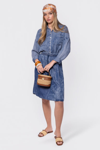 Denver Skirt 23" (Blue)