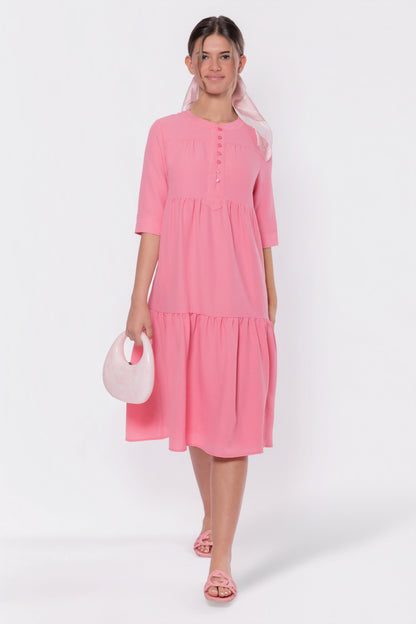 Mali Dress 42" (Pink)