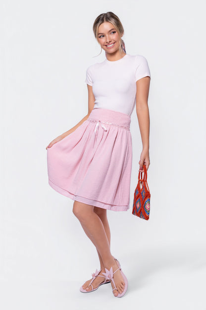 Avery Skirt 23" (Pink)